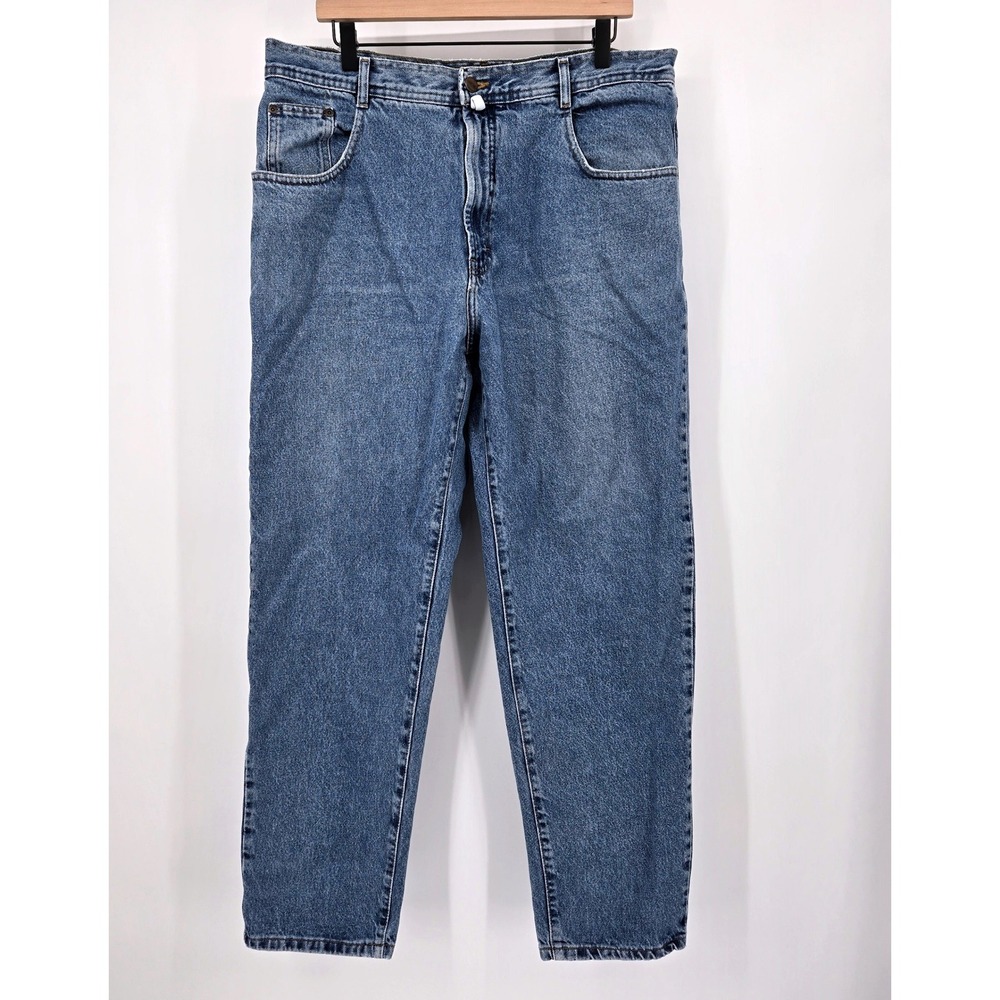 Structure Vintage 90s Jeans Made in USA 38x30 Fit 36x30 Blue Denim Skater Grunge